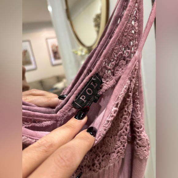 BUNDLE POL Small Black Sleeveless Dress AND pink top tunic - Picture 11 of 15